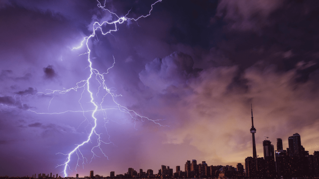 an image of a stormy sky with dark clouds