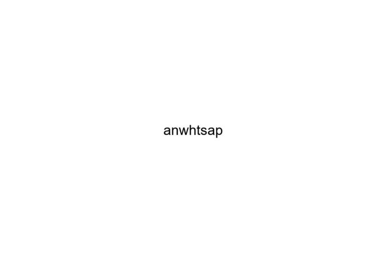 anwhtsap 1