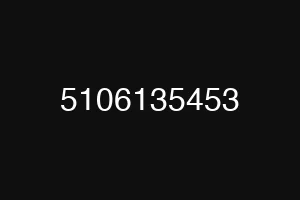 5106135453