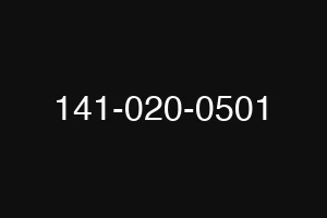 141-020-0501