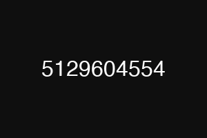 5129604554