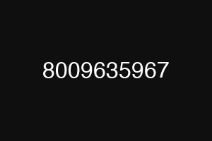 8009635967
